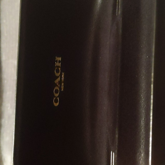 Coach Sunglasses Eyeglasses Case in Black - Picture 6 of 6
